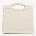 Chanel Lambskin Quilted Small 31 Vintage Shopping Tote Bag