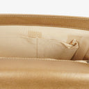 Chanel Large Boy Gold Metalic Quilted Flap Bag With Aged Gold Hardware