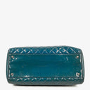 Chanel Large Just Mademoiselle Patent Quilted Bowling Bag