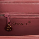 Chanel Large Kelly Pink Lambskin 24K Gold-Plated Hardware Shopping Bag