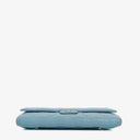 Chanel Large Quillted Lambskin Light Blue Flap Wallet
