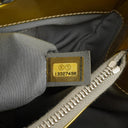 Chanel Large Quilted Patent Leather Tote Bag