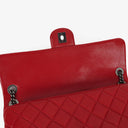 Chanel Large Simply CC Rue Cambon Red Shiny Calfskin Flap Bag
