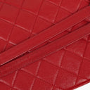 Chanel Large Simply CC Rue Cambon Red Shiny Calfskin Flap Bag