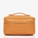 Chanel Leather Cosmetic Vanity Case