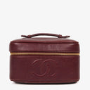 Chanel Leather Vanity Case
