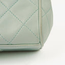 Chanel Light Blue Matelasse Chain Mini Bag
