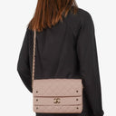 Chanel Light Pink Quilted Lambskin Flap Bag Champaigne Gold - Tone Hardware