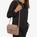 Chanel Light Pink Quilted Lambskin Flap Bag Champaigne Gold - Tone Hardware