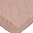 Chanel Light Pink Quilted Lambskin Flap Bag Champaigne Gold - Tone Hardware