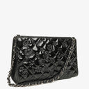 Chanel Lucky Charm Black Patent Leather Pochatte