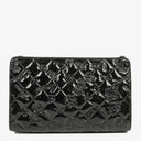 Chanel Lucky Charm Black Patent Leather Pochatte