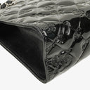 Chanel Lucky Charm Black Patent Leather Pochatte
