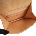 Chanel Mademoiselle Flap Bag Beige Suede 24K Gold-Plated Hardware