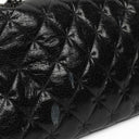 Chanel Borsa a Patta Mademoiselle in Vitello Craquelé Lucido con Ferramenta Argento