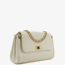 Chanel Mademoiselle Lock Accordion Chocolate Bar Flap Bag