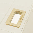 Chanel Mademoiselle Lock Accordion Chocolate Bar Flap Bag