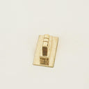 Chanel Mademoiselle Lock Accordion Chocolate Bar Flap Bag