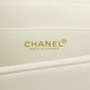Chanel Mademoiselle Lock Accordion Chocolate Bar Flap Bag