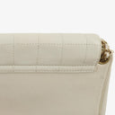 Chanel Mademoiselle Lock Accordion Chocolate Bar Flap Bag