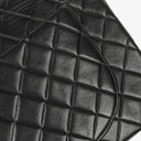 Chanel Maxi Jumbo CC Classic Single Flap Bag Black Quilted Lambskin 24K Gold-Plated Hardware