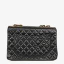 Chanel Maxi Jumbo CC Classic Single Flap Bag Black Quilted Lambskin 24K Gold-Plated Hardware