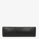 Chanel Maxi Jumbo CC Classic Single Flap Bag Black Quilted Lambskin 24K Gold-Plated Hardware