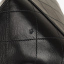 Chanel Maxi Jumbo CC Classic Single Flap Bag Black Quilted Lambskin 24K Gold-Plated Hardware