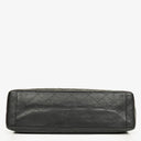 Chanel Maxi Jumbo CC Classic Single Flap Bag Black Quilted Lambskin 24K Gold-Plated Hardware