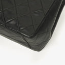Chanel Maxi Jumbo CC Classic Single Flap Bag Black Quilted Lambskin 24K Gold-Plated Hardware
