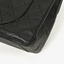Chanel Maxi Jumbo CC Classic Single Flap Bag Black Quilted Lambskin 24K Gold-Plated Hardware