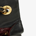 Chanel Maxi Jumbo CC Classic Single Flap Bag Black Quilted Lambskin 24K Gold-Plated Hardware