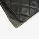 Chanel Maxi Jumbo Classic Single Flap Bag Black Quilted Lambskin 24K Gold-Plated Hardware