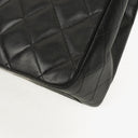 Chanel Maxi Jumbo Classic Single Flap Bag Black Quilted Lambskin 24K Gold-Plated Hardware