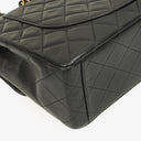 Chanel Maxi Jumbo Classic Single Flap Bag Black Quilted Lambskin 24K Gold-Plated Hardware