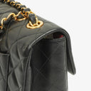 Chanel Maxi Jumbo Classic Single Flap Bag Black Quilted Lambskin 24K Gold-Plated Hardware