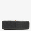 Chanel Maxi Jumbo Classic Single Flap Bag Black Quilted Lambskin 24K Gold-Plated Hardware