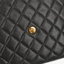 Chanel Maxi Jumbo Classic Single Flap Bag Black Quilted Lambskin 24K Gold-Plated Hardware