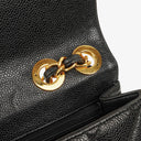 Chanel Maxi Jumbo Classic Single Flap Bag Black Quilted Lambskin 24K Gold-Plated Hardware