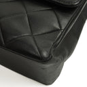 Chanel Maxi Jumbo Classic Single Flap Bag Black Quilted Lambskin 24K Gold-Plated Hardware