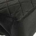 Chanel Maxi Jumbo Classic Single Flap Bag Black Quilted Lambskin 24K Gold-Plated Hardware
