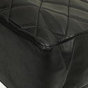 Chanel Maxi Jumbo Classic Single Flap Bag Black Quilted Lambskin 24K Gold-Plated Hardware