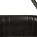 Chanel Maxi Logo Crossbody Flap Bag Black Vertical Quilted Lambskin 24K Gold-Plated Hardware