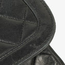 Chanel Medium Black Lambskin Quilted Single Flap Bag 24K Gold-Plated Hardware