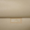 Chanel Medium Classic Beige Ivory Quilted Lambskin Single Flap Bag With 24K Gold-Plated Hardware