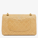 Chanel Medium Classic Beige Quilted Leather Double Flap Bag With 24K Gold-Tone Hardware