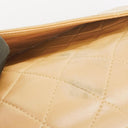 Chanel Medium Classic Beige Quilted Leather Double Flap Bag With 24K Gold-Tone Hardware