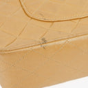 Chanel Medium Classic Beige Quilted Leather Double Flap Bag With 24K Gold-Tone Hardware