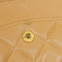 Chanel Medium Classic Beige Quilted Leather Double Flap Bag With 24K Gold-Tone Hardware