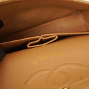 Chanel Medium Classic Beige Quilted Leather Double Flap Bag With 24K Gold-Tone Hardware